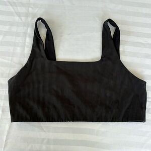 Girlfriend Collective Ribbed Tommy Sports Bra